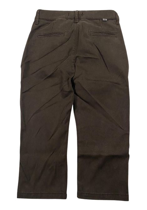 Brown cotton children's trousers Manuel Ritz | MR3166MARRONE